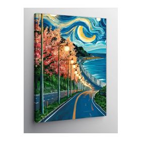 Piyero Yol Manzarası Kanvas Tablo