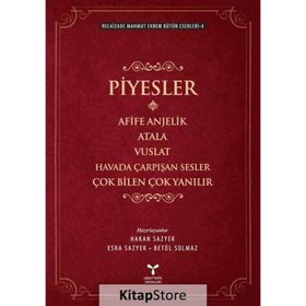 Piyesler - Recaizade Mahmut Ekrem