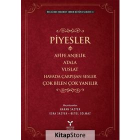 Piyesler - Recaizade Mahmut Ekrem