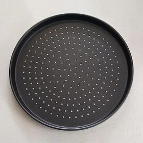 Piyop 40 cm Standart Model Delikli Kaplamalı Pizza Tavası