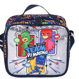 PJ Masks 21402 Erkek Çocuk Parlak Kabartmalı Beslenme Çantası