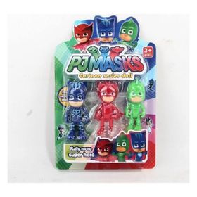 PJ Masks Pijama Maskeli 3'lü Figür Set