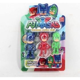 PJ Masks Pijama Maskeli 3'lü Figür Set