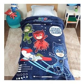 Pj Masks Space Crew Tek Kişilik Battaniye