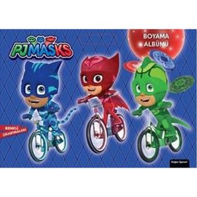 Pjmasks - Boyama Albümü - Doğan ve Egmont Yayıncılık