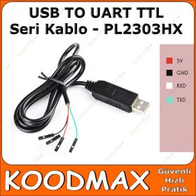PL2303HX 1 m USB To TTL UART Seri Kablo