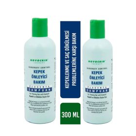 Placenta 2x300 ml Kepekli ve Dökülen Saçlar İçin Şampuan