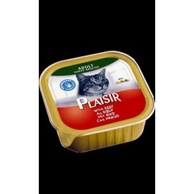 Plaisir Biftekli 100 gr Yaş Kedi Maması