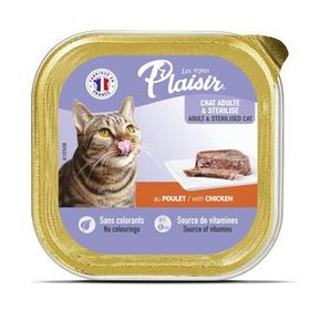 Plaisir Ezme Tavuklu 100 gr Kedi Yaş Maması