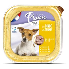 Plaisir Hindi Etli 4x150 gr Yaş Köpek Maması