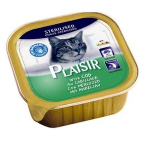 Plaisir Morina Balıklı 100 gr Yaş Kedi Maması