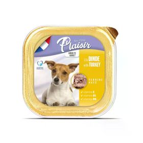 Plaisir Pate Hindili Ezme 150 gr Yetişkin Köpek Konservesi