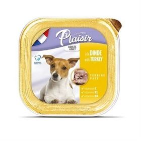 Plaisir Pate Hindili Ezme 150 gr Yetişkin Köpek Konservesi