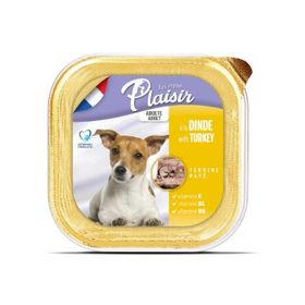 Plaisir Pate Hindili Ezme 150 gr Yetişkin Köpek Konservesi