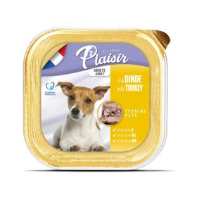 Plaisir Pate Hindili Ezme 150 gr Yetişkin Köpek Konservesi