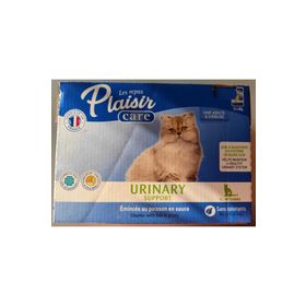 Plaisir Pouch Care Urinary Kediler İçin Üriner Sistem Destekleyici Balıklı 85 gr x 12 Adet Yaş Mama