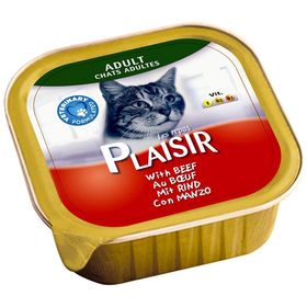 Plaisir Sığır Etli 100 gr Kedi Maması