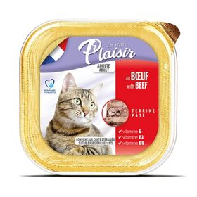 Plaisir Tavuk Etli Pate Yetişkin 100 gr Kedi Yaş Maması