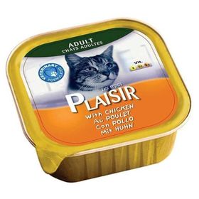 Plaisir Tavuklu Ezme 100 gr Yetişkin Kedi Konserve