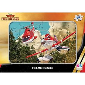 Planes Frame 24 Parça Puzzle