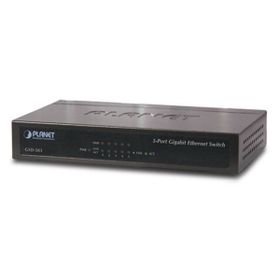 Planet 5 Port 10-100-1000base-t 01-port Complies With Ieee 802.3, 10base-t