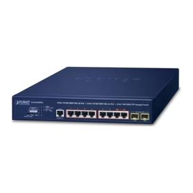 Planet PL-GS-4210-8HP2S 2 Port 1000T PoE 6 Port 100T 2 Port SFP Managed Switch