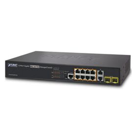 Planet PL-GS-4210-8P2T2S Switch