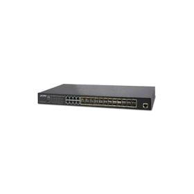 Planet PL-GS-5220-16S8CR 24 Port Gigabit Mini-Gbıc SFP 8 Port Gigabit Ethernet L2 Yönetilebilir Switch