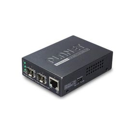 Planet PL-GT-1205A 100/100/1000Base-T To Dual 1000Base-X Sfp Media Converter