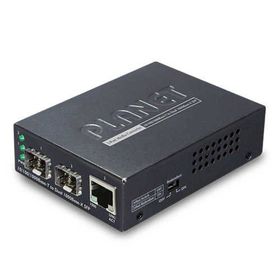 Planet PL-GT-1205A 100/100/1000Base-T To Dual 1000Base-X Sfp Media Converter