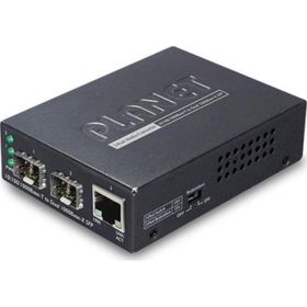 Planet PL-GT-1205A 100/100/1000Base-T To Dual 1000Base-X Sfp Media Converter