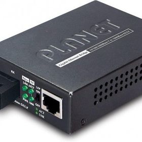 Planet PL-GT-802S 10/100/1000Base-T - 1000Base-Lx Sc mm 10 km Media Converter