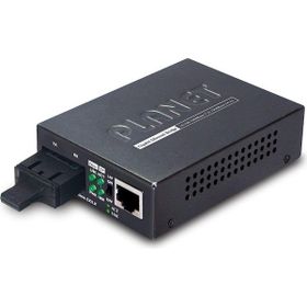 Planet PL-GT-802S 10/100/1000Base-T - 1000Base-Lx Sc mm 10 km Media Converter