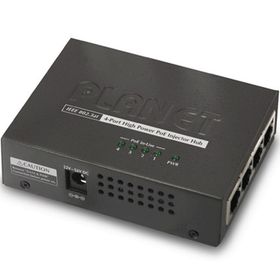 Planet PL-HPOE-460 4 Port Poe+ Injector 30.8 W Poe Switch