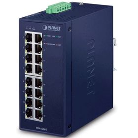 Planet PL-IGS-1600T 16 Port 10/100/1000T Endüstriyel Ethernet Switch