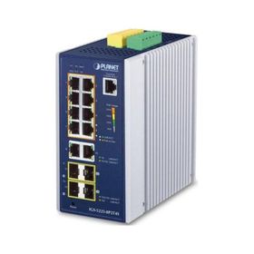 Planet PL-IGS-5225-8P2T4S 14 Port 8 Port 100T Poe 240 W 2 Port 1000T 2 Port SFP Endüstriyel Switch