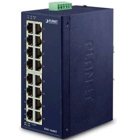 Planet PL-ISW-1600T 16 Port 10/100TX Fast Endüstriyel Ethernet Switch