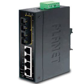 Planet PL-ISW-621TS15 4 Port 10/100/Base-Tx 2 Port SFP Endüstriyel Ethernet Switch