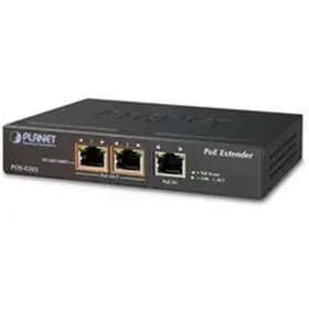 Planet PL-POE-E202 1 Port PoE+ 2 Port Gigabit PoE+ Sinyal Uzatma Cihaz