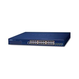 Planet PL-SGS-6310-24P4X 24 Port Gigabit PoE+ 4 Port 10G SFP+ L3 Stack Edilebilir Yönetilebilir Switch