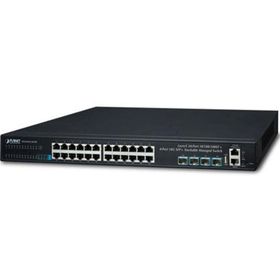 Planet PL-SGS-6341-24T4X 24 Port Gigabit 4 Port SFP L3 Stackable Managed Switch
