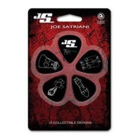 Planetwaves 1CBK410JS Joe Satriani 10 Adet Siyah Medium Pena