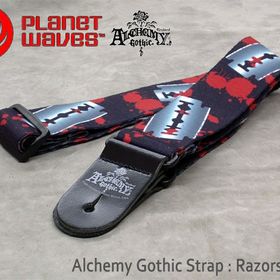 PlanetWaves 50AL03 50 mm Alchemy Str Razors Edge Gitar Askısı
