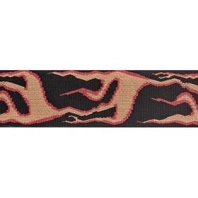 PlanetWaves 50F01 50 mm Dokuma Fluıd Flames Gitar Askısı