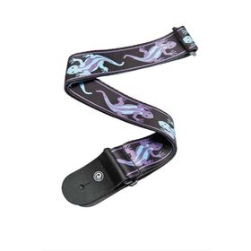 PlanetWaves 50H07 50 mm Lızards PUR/GRN Gitar Askısı