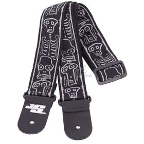 PlanetWaves 50JS07 Dokuma Joe Satriani Skulls Gitar Askısı