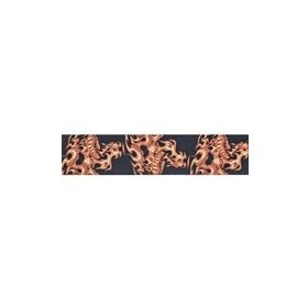 PlanetWaves 50LT01 50 mm Dokuma Flaming Skulls Gitar Askısı