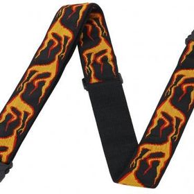 PlanetWaves 50PLA01 50 mm Lock Flames Gitar Askısı