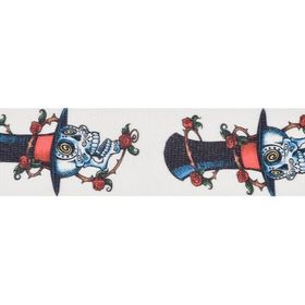 PlanetWaves 50S04 50 mm Dokuma Stoked Skull Gitar Askısı