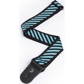 PlanetWaves 50SJP03 Blue 50 mm Dokuma Jaquard On Polyopro Gitar Askısı